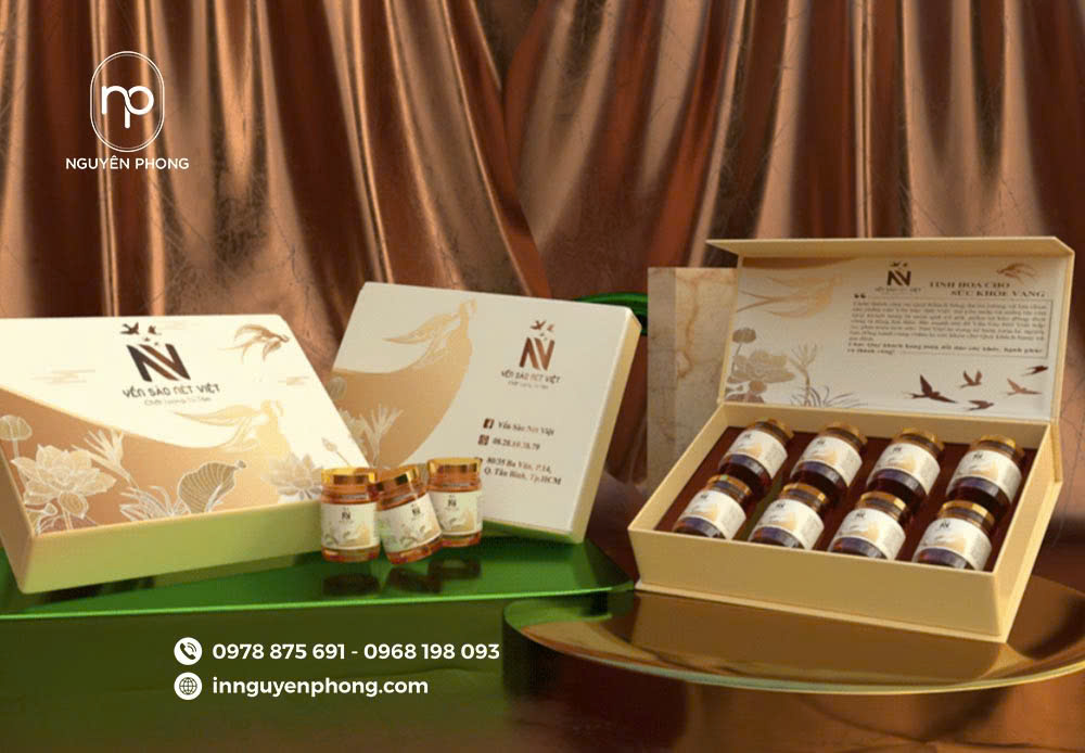 Hộp cứng cao cấp đựng yến sào